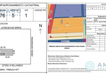 Terreno · 179m² · Venta · Lote Para Constructora · Altura 11,50 m · Refinería