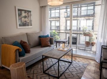 Departamento · 45m² · 3 Ambientes · Alquiler Temporario Amoblado 3 Ambientes con Balcon - Retiro!