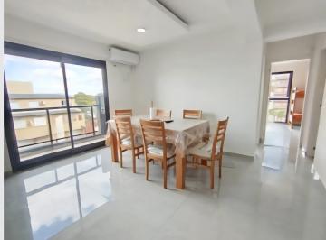 living comedor · Alquiler Temporal - Departamento a Estrenar en San Bernardo - 2 Cuadras del Mar