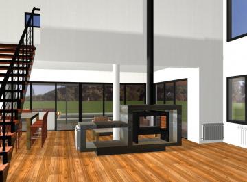 Render living · Casa en Venta con Financiación, en Última Etapa de Construcción - Pilar del Este