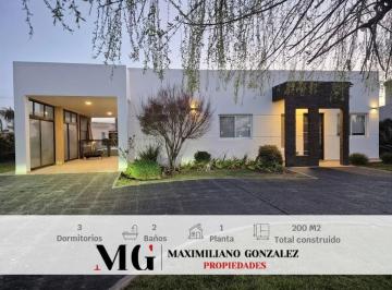Casa · 200m² · 4 Ambientes · 1 Cochera · Casa Alquiler La Alameda Esteban Echeverría