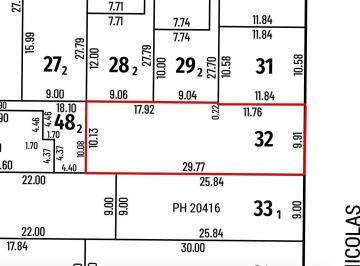 Terreno · 298m² · Venta - Lote Para Constructora Echesortu Rosario