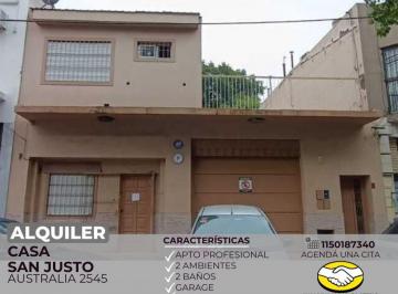 RUS-RUS-10314_2 · Casa Profesional en Alquiler San Justo