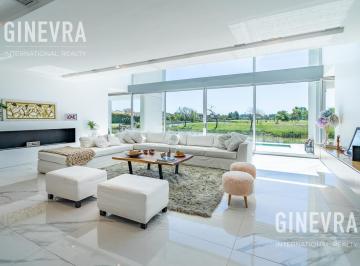 Casa · 552m² · 8 Ambientes · 3 Cocheras · Espectacular Casa de Diseño en Venta en Nordelta, El Golf