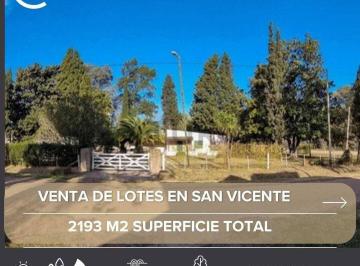 Terreno · 1000m² · Venta de Lotes en San Vicente