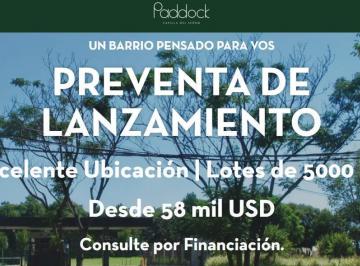 Terreno · 5000m² · Barrio Paddock