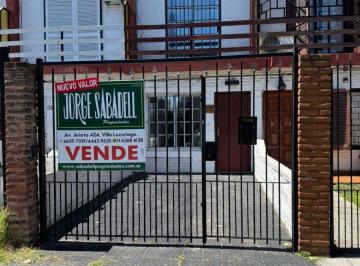 Casa 100m² Venta Villa Luzuriaga · Duplex de 3 Amb Al Frente con Cochera, Balcón y Patio con Parrilla Apto Credito. Nuevo Valor!