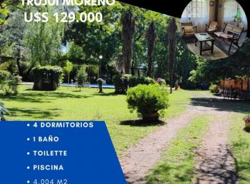Quinta vacacional · 150m² · 4 Dormitorios · Venta Quinta Moreno Nuevo Valor!