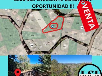 Terreno , Tala Huasi · Lote en Tala Huasi. Excelente Ubicacion. Oportunidad!