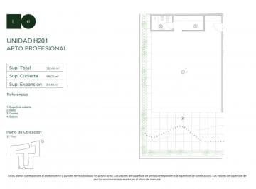 TAV-TAV-7009_2 · Departamento en Pozo Apto Prof. 2 Cocheras Parque Leloir