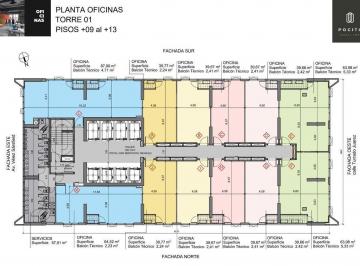Oficina comercial · 63m² · 1 Ambiente · 1 Cochera · Espectacular Oficinas Premium con Vista a Las Sierras en Pocito