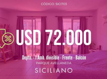 Departamento · 42m² · 1 Ambiente · Departamento - Parque Avellaneda