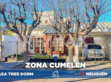 Casa · 160m² · 5 Ambientes · 1 Cochera · Venta Casa de 3 Dorm. Zona Cumelen Neuquen