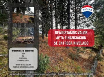 Terreno · 920m² · Terreno en Villa Ayelén