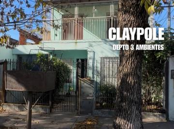 Departamento · 55m² · 3 Ambientes · 1 Cochera · Departamento Tres Ambientes en Venta en Claypole