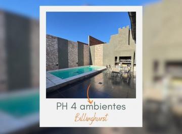 PH · 231m² · 6 Ambientes · PH 4 Ambientes en Venta Billinghurst con Pileta