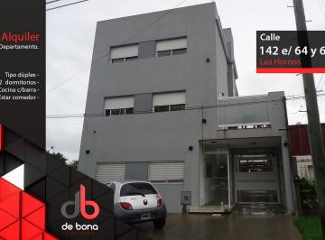 Departamento de 3 ambientes, La Plata · Departamento en Alquiler 142 y 64 Los Hornos - 2 Dorm. $500 Mil