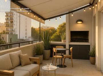 Departamento · 85m² · 3 Ambientes · 1 Cochera · Alquiler Departamento 3 Ambientes en Alquiler en Almagro – Balcón Terraza y Parrilla Privada
