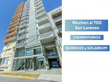 Departamento · 52m² · 3 Ambientes · 1 Cochera · Departamento en Venta 2 Dorm. San Lorenzo
