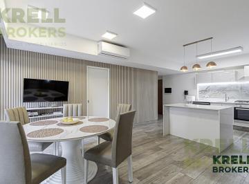 Cocina comedor diario · Departamento en Flores