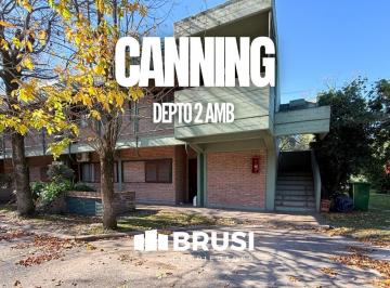 Departamento · 45m² · 2 Ambientes · 1 Cochera · Departamento 2 Ambientes en Canning con Escritura! Apto Crédito - Almafuerte