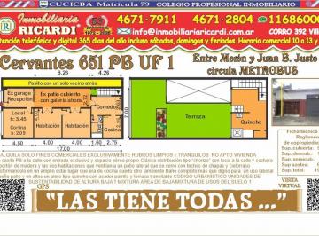 PH · 96m² · 3 Ambientes · Listo Para Facturar Casita PH Garaje + Local Fin Comercial
