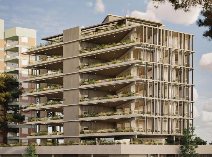 Desarrollo vertical · Torre Artes Pinamar