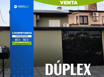 Casa · 170m² · 5 Ambientes · 1 Cochera · Casa en Venta/3Dorm./cocina Com