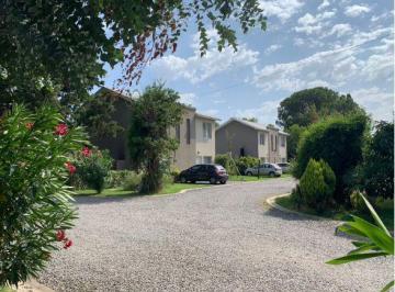 Casa · 60m² · 3 Ambientes · 1 Cochera · Casa Dúplex Venta Pilar Km 50 de 2 Dorm. Pileta Parrilla Jardin Seguridad Apto Hipotecario