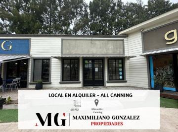 Local comercial · 55m² · 1 Ambiente · 1 Cochera · Local en Alquiler, 1 Ambiente - Canning (Ezeiza)