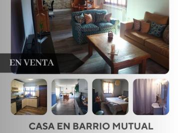 Casa · 124m² · 3 Dormitorios · Casa en Barrio Mutual