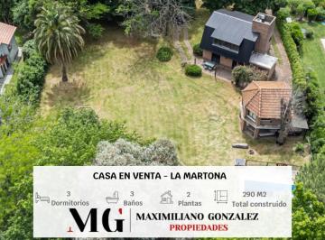Casa · 290m² · 4 Ambientes · 1 Cochera · Casa en Venta, 4 Ambientes - Club de Campo La Martona, Cañuelas