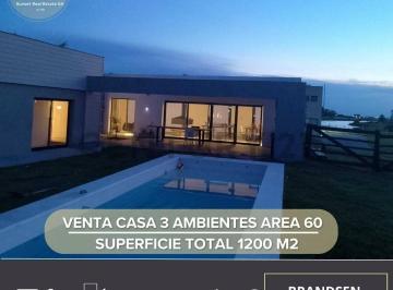Quinta vacacional · 180m² · 3 Ambientes · 1 Cochera · Venta Casa 3 Ambientes Area 60 La Victoria - ¡Baja de Valor!