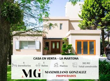 Casa · 255m² · 9 Ambientes · 1 Cochera · Casa en Venta, 9 Ambientes - La Martona, Cañuelas