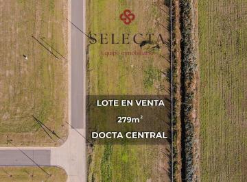 Terreno · 279m² · Venta Lote Docta Central