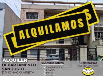 RUS-RUS-10379_2 · Alquiler Departamento 2 Ambientes San Justo