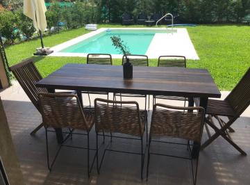 Casa · 120m² · 1 Cochera · Casa en Alquiler en San Eduardo, Pilar del Este, Pilar