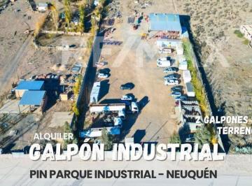 Bodega-Galpón · 250m² · Alquiler Galpon en Parque Industrial Nqn
