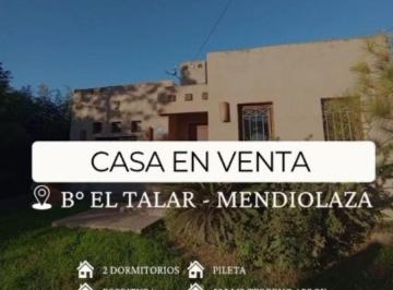 Casa · 150m² · 4 Ambientes · 1 Cochera · Casa en Venta - Bario El Talar, Mendiolaza
