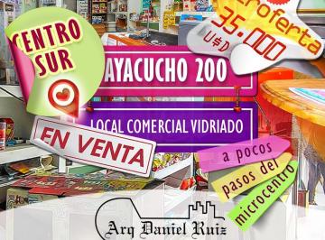 Local comercial · 50m² · Súper Oferta Local Comercial a U$d 35.000 en Ayacucho 200