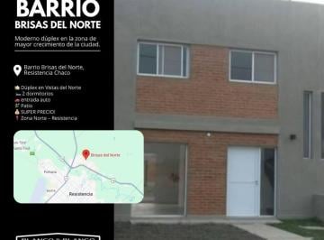 Casa · 70m² · 3 Ambientes · 2 Cocheras · Barrio Vistas del Norte. Zona Norte
