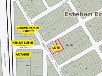 Terreno de 4 ambientes, Esteban Echeverría · Lote en Venta Canning 1122 m² Sobre Sargento Cabral