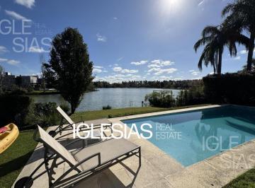 Casa · 350m² · 4 Ambientes · 4 Cocheras · Casa en Alquiler Anual Al Lago en Altamira, Rincón de Milberg