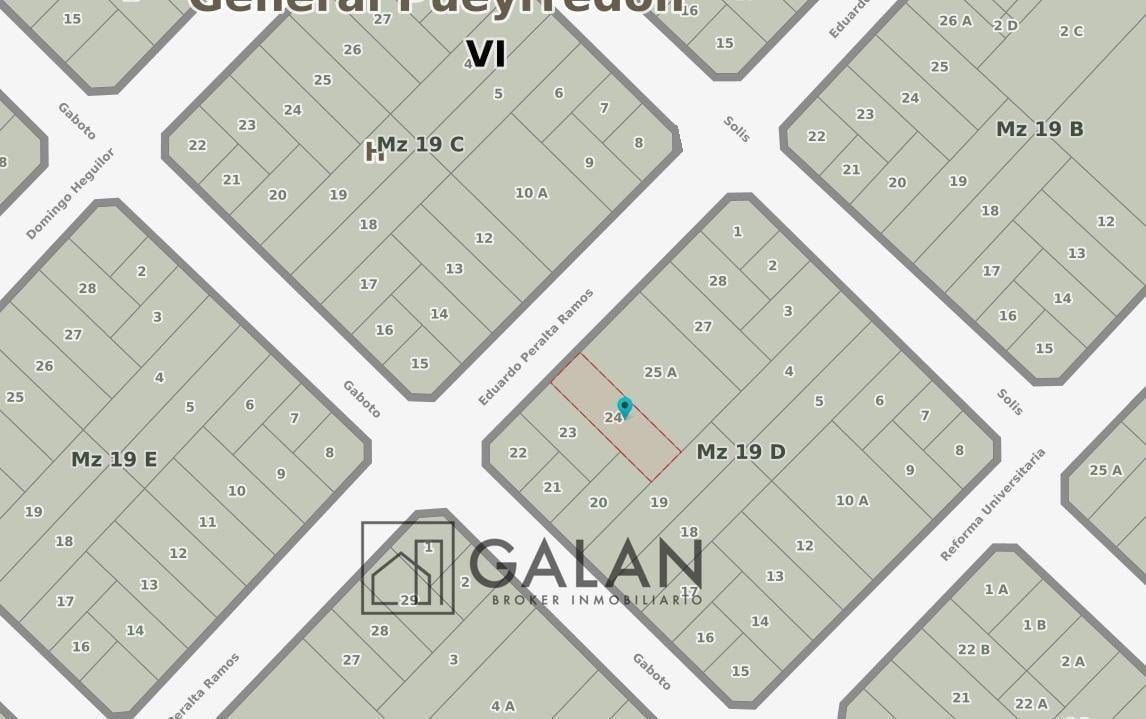 Lote con casa a reciclar o demoler barrio El Gaucho- Lote 10 x 33