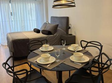 Departamento · 32m² · 1 Ambiente · Moderno Temporal Equipado de 35 m² con Balcón /muy Luminoso/ Alto Palermo!