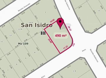 Terreno · 490m² · Lote de 490 m² en Venta en El Exclusivo Barrio Parque Aguirre - Acassuso