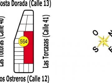 Terreno , Uruguay · 6 Lotes: Costa Dorada, Las Torcazas y Las Totoras - La Esmeralda - B557