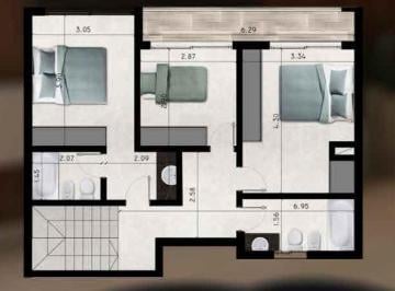 Departamento de 4 ambientes, La Plata · Dúplex de 3 Dorm. en Venta 60 9 y 10