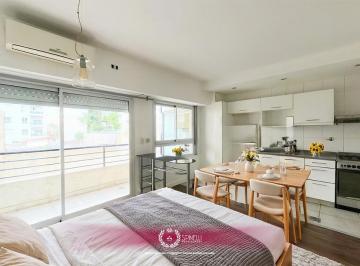 Departamento · 35m² · 1 Ambiente · Alquiler Departamento Monoambiente 35 m² Balcón Almagro Caballito Amenities Piscina Parrilla Terraza