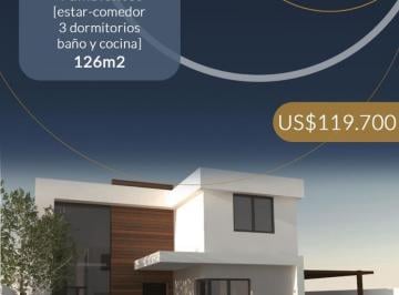Casa · 126m² · 4 Ambientes · 1 Cochera · Se Vende Casa Steel Framing Premium